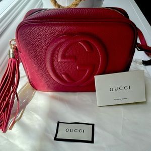 Gucci Soho Disco - Red- Discontinued Color (Great/Excellent Condition)